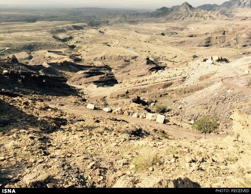 قلعه «سموران» در کرمان